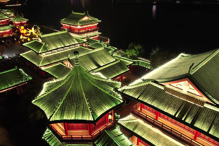 景區(qū)古建筑外墻亮化工程