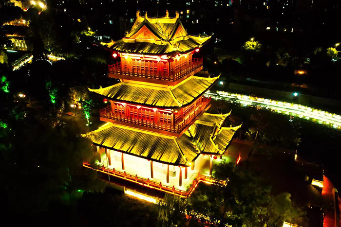 景區(qū)古建筑外墻亮化