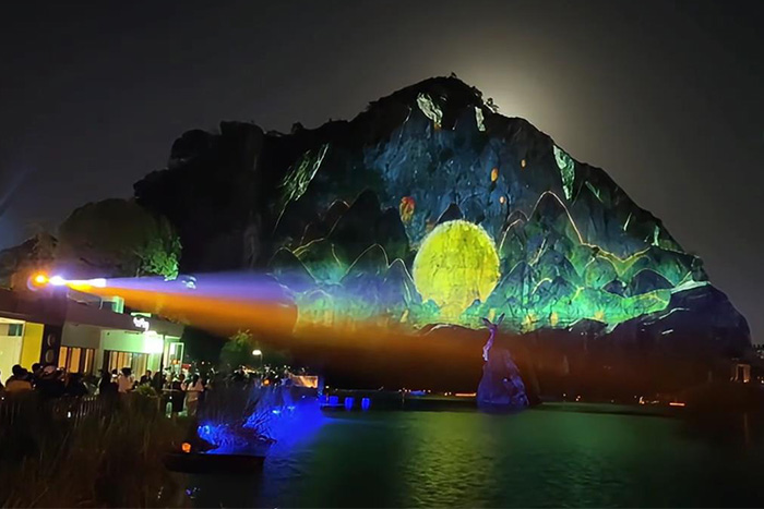 山體3D全息投影