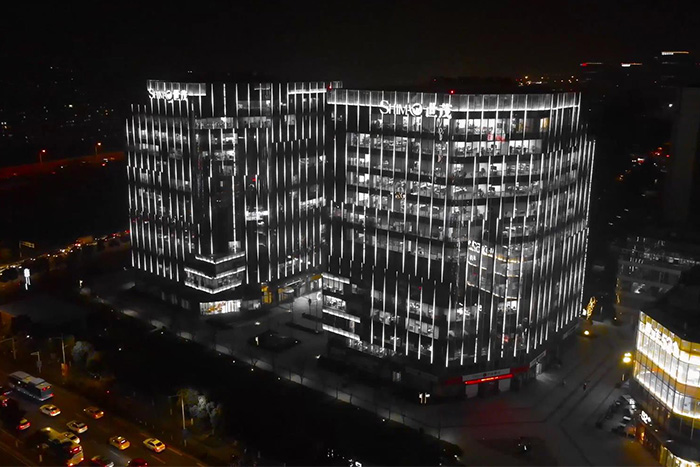 寫字樓外墻亮化竟然有這樣的提升企業(yè)品牌效益？